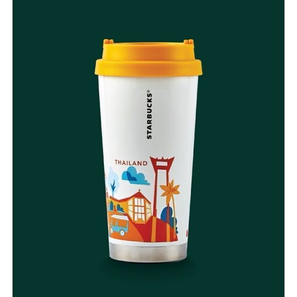 Starbucks Stainless Steel Thailand You Are Here Tumbler 16oz
